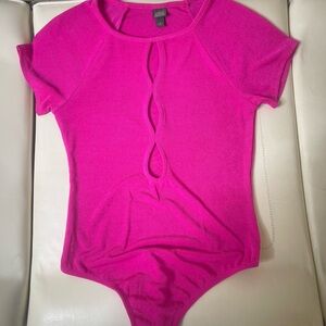 Wild Fable Pink Bodysuit